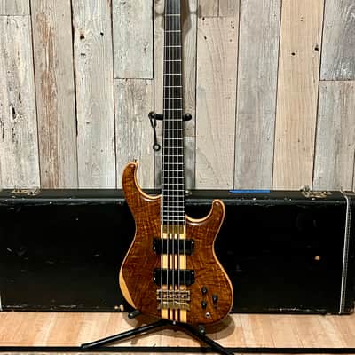 Rare 1996 Alembic Elan Natural Maple, Walnut & Purple Heart Neck Thru, OHSC image 23