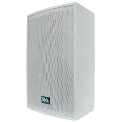 Pair 15" WHITE CHURCH Speakers or Monitors - 800 Watts image 3