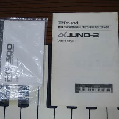 Roland Alpha Juno-2 + PG-300 Programmer + manuals, etc. image 22