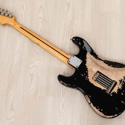 2006 Fender Masterbuilt Chris Fleming Eric Clapton Blackie Tribute Mint w/ Duck Bros Case, Tags, Receipt image 13