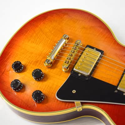 Gibson Les Paul Custom 1990 - Heritage Cherry Sunburst Flame image 7