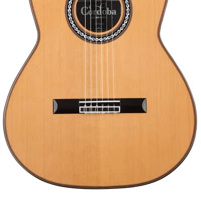 Cordoba C9 Parlor 7/8 size Nylon String Acoustic Guitar - Cedar image 1