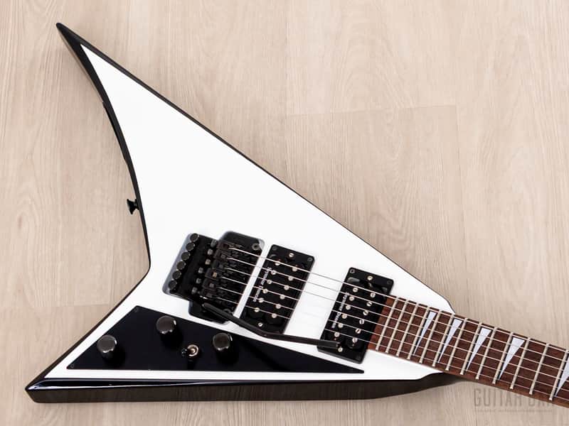 2000 Jackson Stars Randy Rhoads RR-J2 White Neck Through Flying V