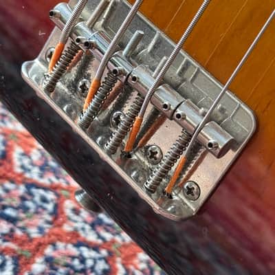 Fresher Personal Bass PB 3rd Gen. – Sunburst, Lawsuit era, 1977 - 1980 image 9