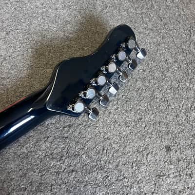 1980 Washburn Tour 24 Guitar Neck & Tuners  Red Bound Rosewood w/Red Dots image 6