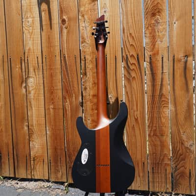 Schecter DIAMOND SERIES C-1 Rob Scallon Satin Dark Roast 6-String Electric Guitar 2023 Model Closeout image 3