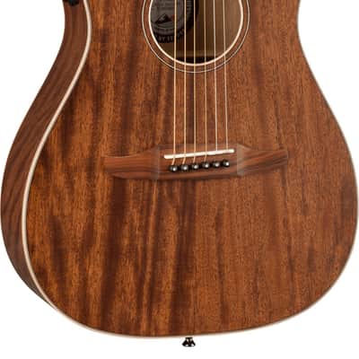 Fender Malibu Special Acoustic-Electric Guitar - Mahogany image 3
