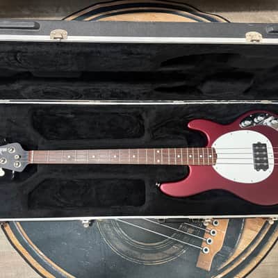 Ernie Ball Music Man SUB Bass 4 Active 2003 - 2006 - Red image 3