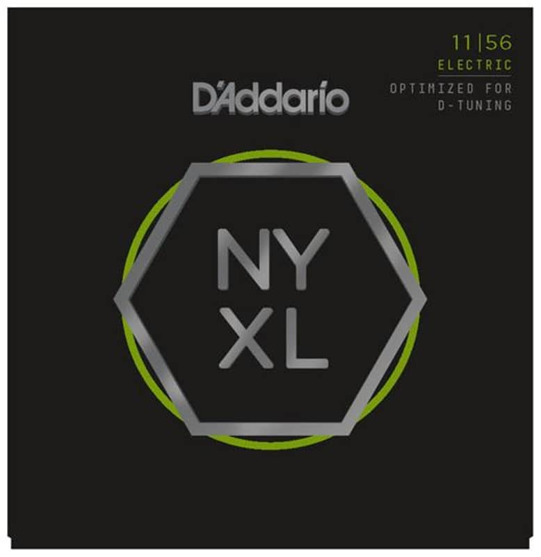 D'Addario NYXL Nickel Medium Top/Extra Heavy Bottom Electric Guitar String .011-.056 image 1