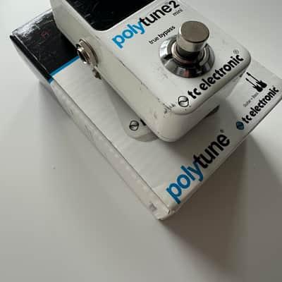 TC Electronic PolyTune 2 Mini Tuning Pedal 2010s - White image 3