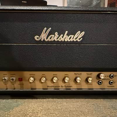 Marshall Super Lead 100w MKII Head Reissue Splawn Modded image 2