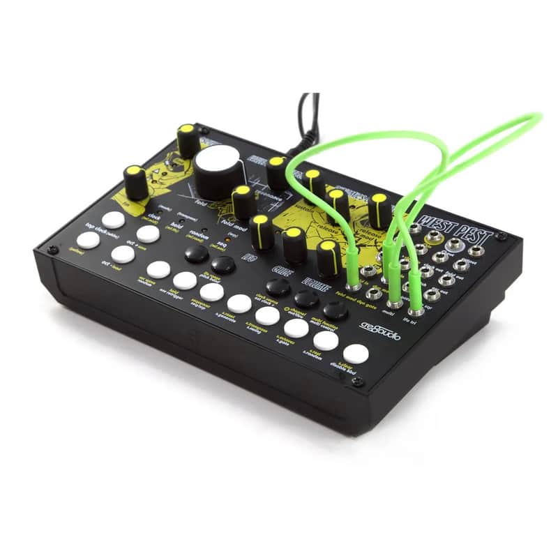Cre8Audio West Pest Semi-Modular West Coast Style Desktop Synthesizer 2022 - Present - Black image 1