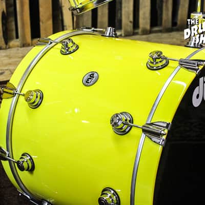 DW Collector's Maple Tony Williams Yellow Drum Set - 22, 10, 12, 16 SO# 1099565 image 2