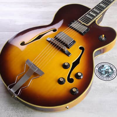 1976 Greco Japan BR-110 Byrdland Hollowbody (Brown Sunburst) image 1
