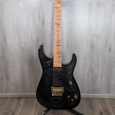 Jackson USA Series Phil Collen Signature PC1 2017 - Present - Satin Transparent Black image 1