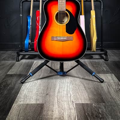 Fender CC-60S Concert Acoustic Guitar - Sunburst image 2