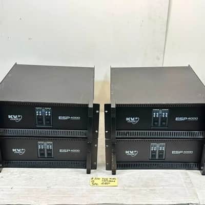 KV2AUDIO ESP4000 4 X 1000 Watt Channel Amp #MS3310 (One) (TRUEHEARTSOUND) image 7