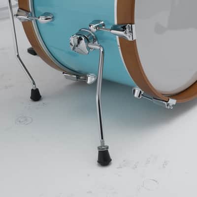 Tama LJK48S-AQB Club-Jam Shell Kit 4 pcs - Aqua Blue/Chrome HW image 7