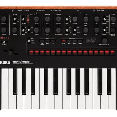 Korg Monologue Monophonic Analogue Synth [Black]