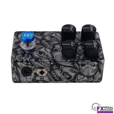 Flattley Guitar Pedals Poison Ivy 2024 - Black Skulls image 8