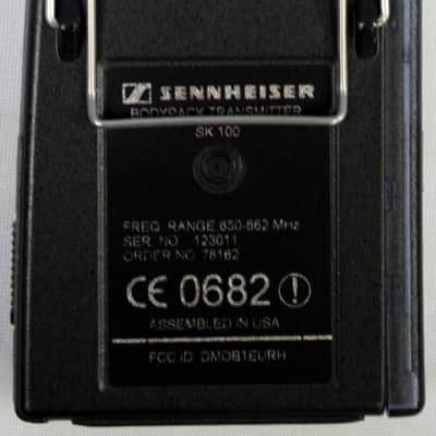 Sennheiser EW-100 EM-100 Wireless Lavalier Microphone System, 630-662 MHz, No Mic ***PLEASE READ*** image 9