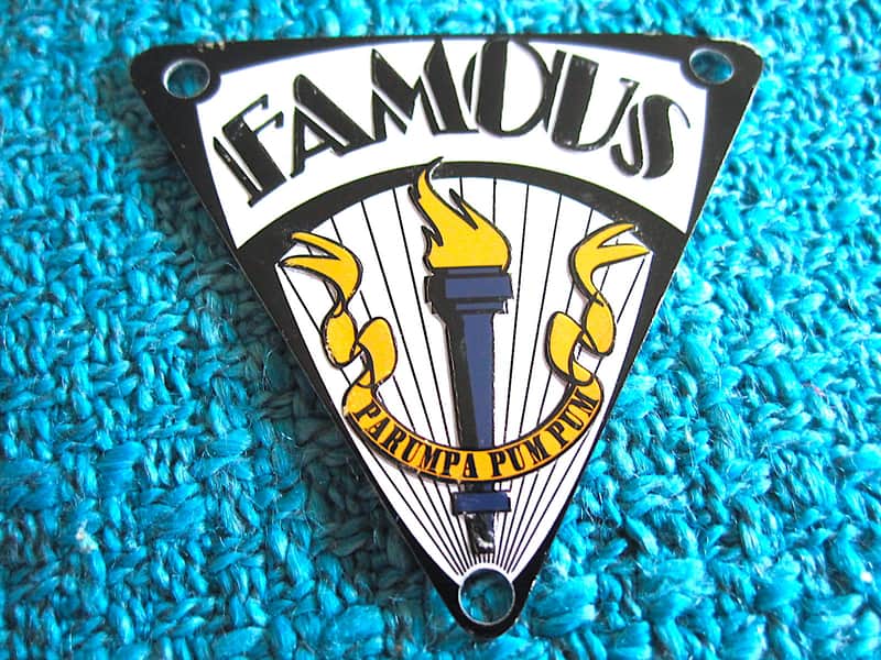 Famous Drum Badge image 1