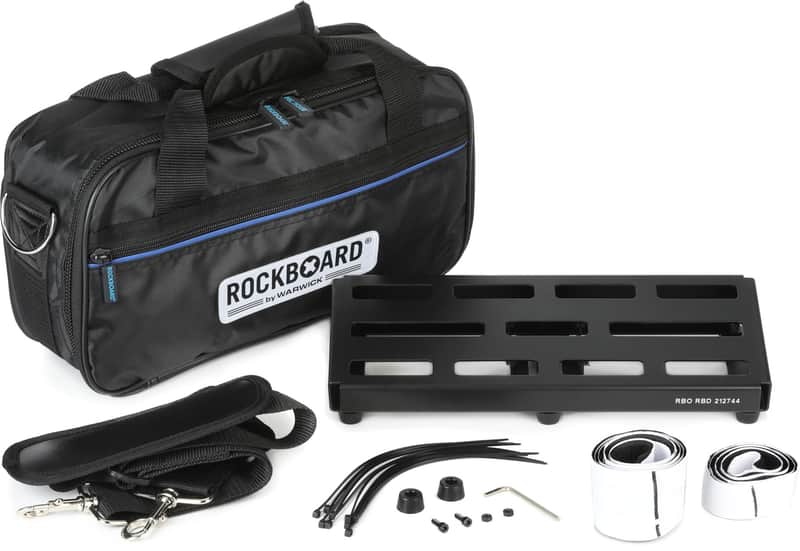 RockBoard by Warwick Duo 2.0 Pedalboard with Gig Bag image 1