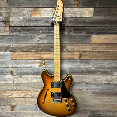 Fender Starcaster 1976 - Tobacco Sunburst image 2
