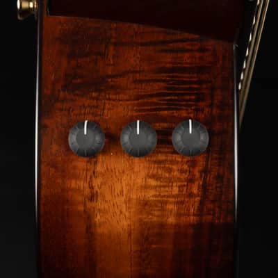 2022 Taylor Builder's Edition K24ce V-Class - Kona Burst | USA All Solid Grand Auditorium Acoustic Guitar Koa Beveled Armrest Cutaway ES-2 Pickup Paua Abalone Purfling | OHSC image 19