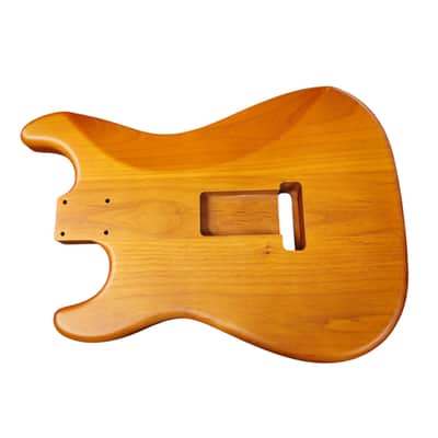 Natural Satin Nitro Strat Style body image 3