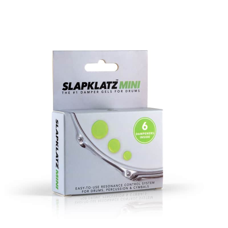 SlapKlatz Mini Drum Dampers (Pack of 6)-Green image 1