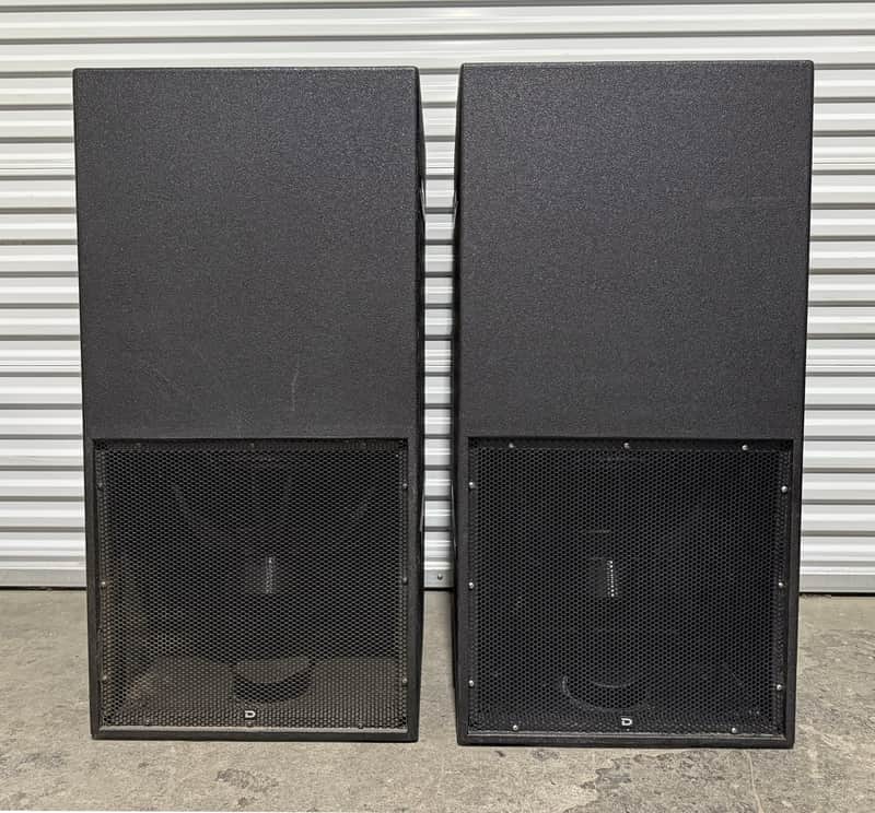 (2) Danley Sound Labs TH118XL Tapped Horn Touring Subwoofers TH118 image 1