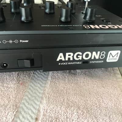 Modal Electronics Argon8 8 Voice 37-Key Wavetable Synthesizer in mint condition with power supply. image 11