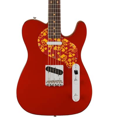 Fender Limited Edition Raphael Saadiq Telecaster Electric Guitar, Rosewood Fingerboard (with Case), Dark Metallic Red image 1