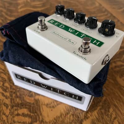 Reverb.com listing, price, conditions, and images for red-witch-pentavocal-tremolo-pedal