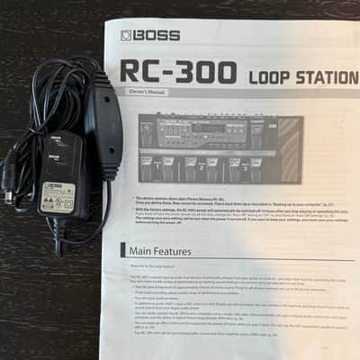 Boss RC-300 Loop Station with original MANUAL and power supply image 2