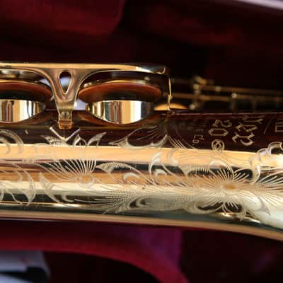 King Super 20 Full Pearls Tenor Saxophone 1955 excellent condition image 3