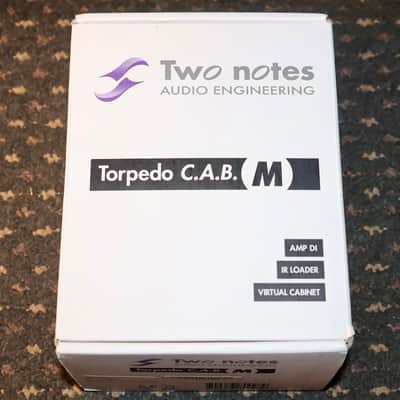 Two Notes Torpedo C.A.B. M Speaker Simulator / Amp DI 2019 - White image 2