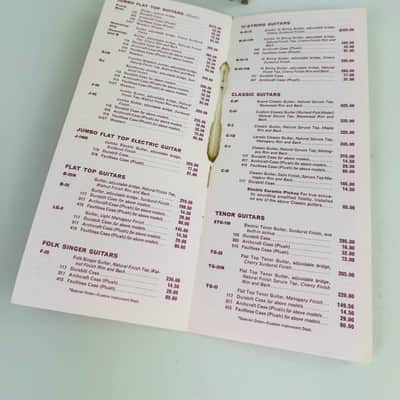 Gibson Suggested Retail Price List 1968 image 4