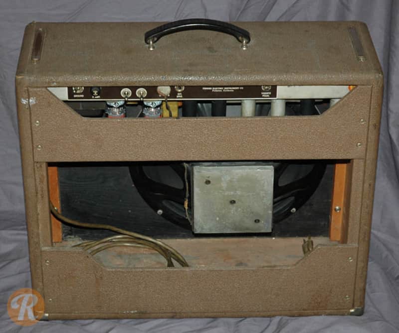 Fender Pro 6G5-A Brownface 40-Watt 1x15" Guitar Combo 1961 - 1963 image 5