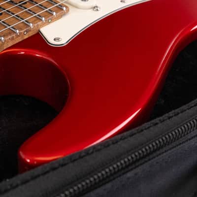 Suhr PT Traditional 90 Pete Thorn Signature Electric Guitar, Roasted Maple Fingerboard, Candy Apple Red image 6