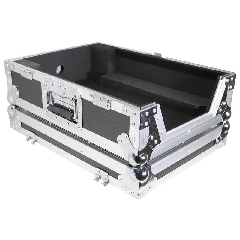 ProX XS-M12 Universal Sliver-Black ATA Road Case for Large Format 12" DJ Mixers image 1