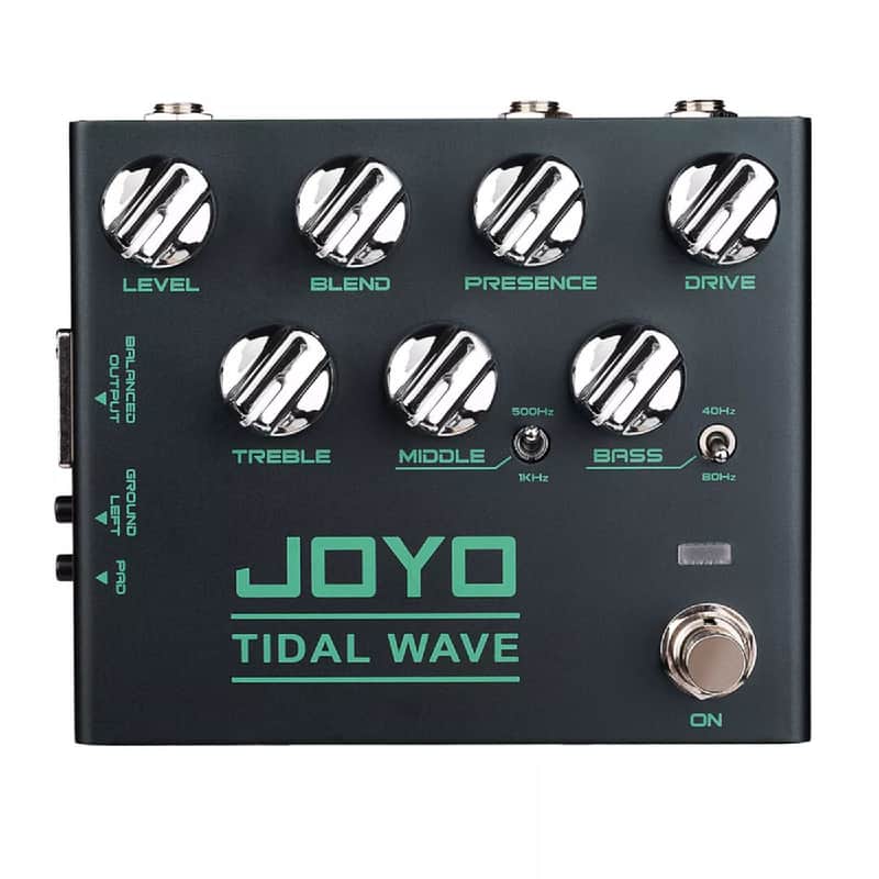 JOYO R-30 Tidal Wave Bass Guitar Pedal Preamp Overdrive +EQ + Noise Reduction + DI image 1