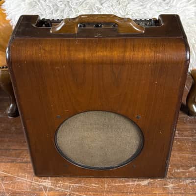1940s Recording King Model 1016 Deluxe Model Vintage Valco National Dobro 1x12 Tube Combo Amplifier W/ Cover! image 3