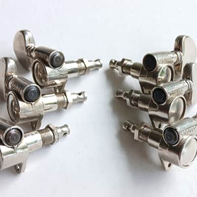 1970's Grover USA Milk Bottle Nickel Rotomatic Guitar Tuners Gibson Les Paul SG image 5