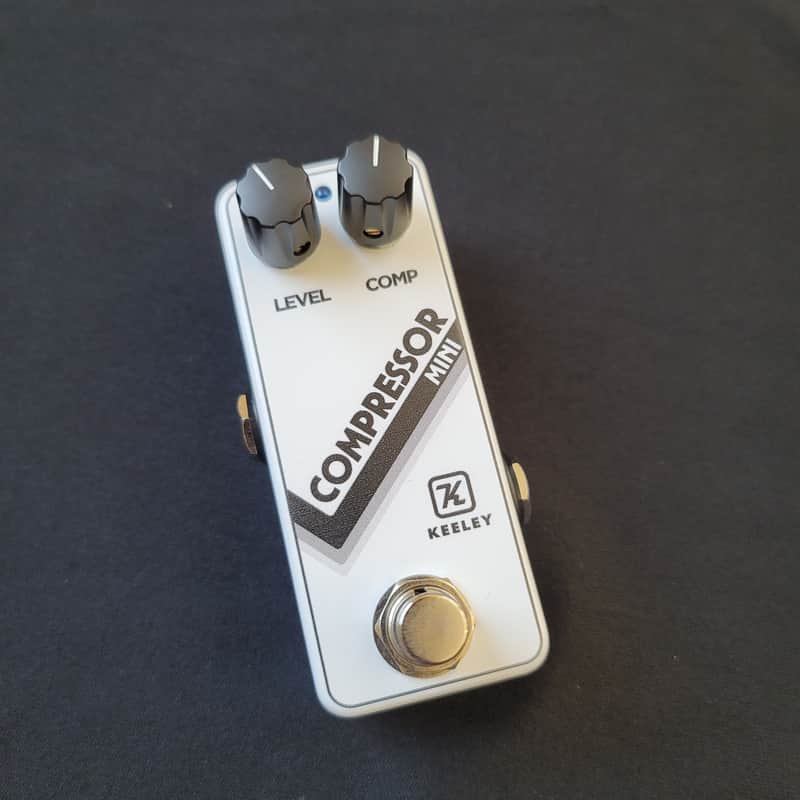 Keeley Compressor Mini Arctic White Made in USA image 1