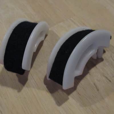 *New* Pair of Pearl Eliminator (White) Drum Pedal Cam's #2 - Never Used - Great for Double Pedal image 2