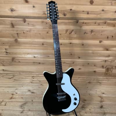 Danelectro 12SDC 12-String Electric Guitar - Black image 2