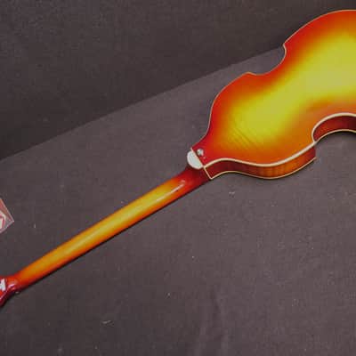 Hofner Ignition Beatle Bass HI-500/1-SB Brand New 2026 Model with 500/1 TAILPIECE & Yellowed Pickguard ( Replaces HI-BB-PE-SB ) image 11