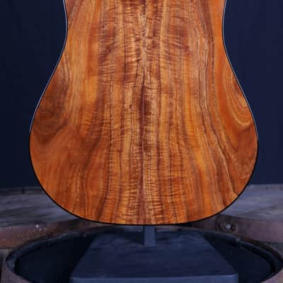 Bedell Limited Edition Dreadnought Cutaway Adirondack Spruce / Figured Koa - Natural image 8
